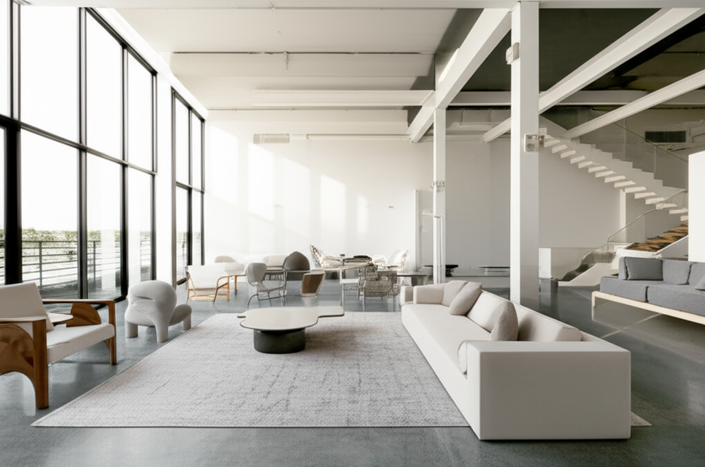 Modern ofis çalışma alanı